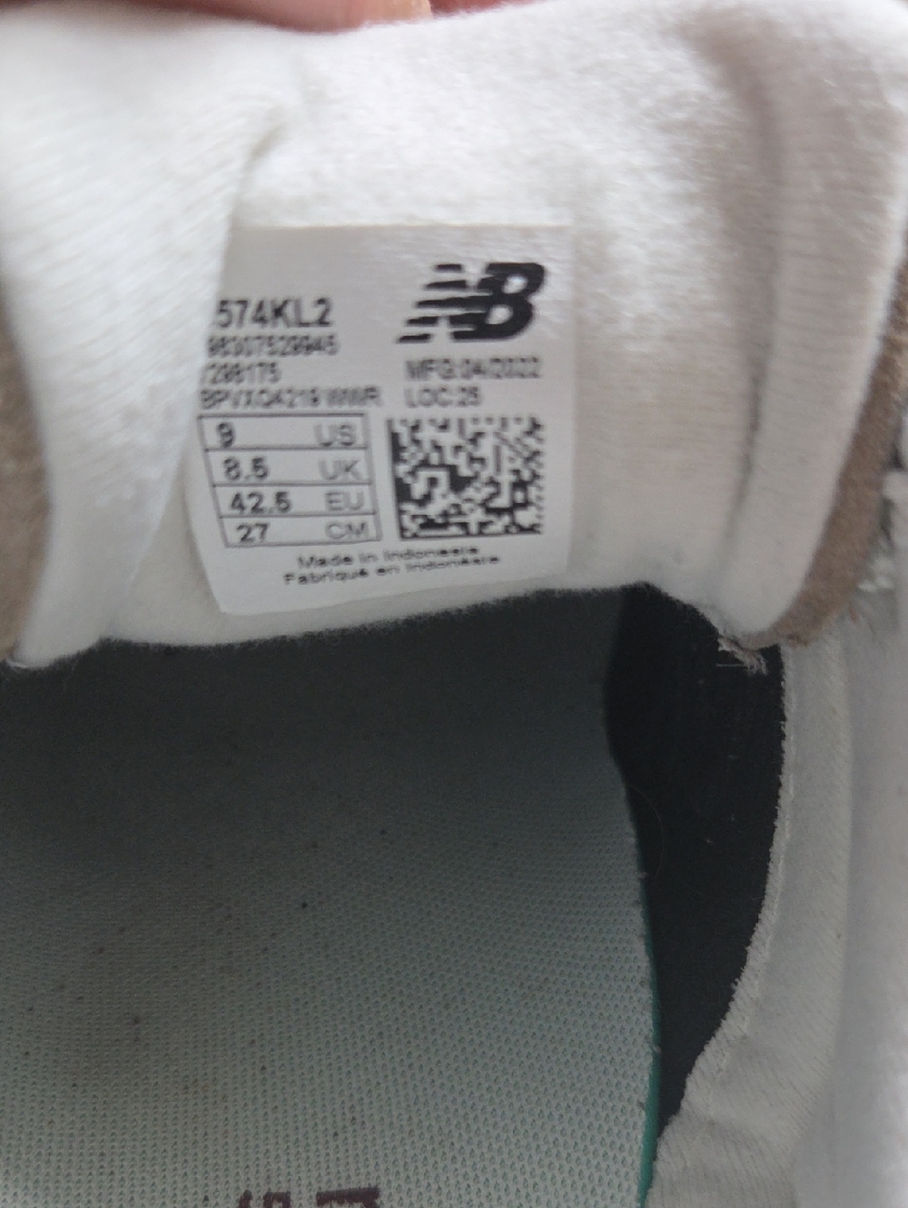 New Balance 574 Womens 9 Shoes - Picture 5 of 8